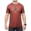 MAGPUL HULA GIRL CVC T-SHIRT LG REDROCK HEATHER