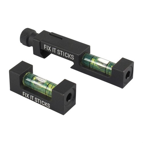 Nivelliere deine Optiken mit dem BUBBLE LEVEL SET von FIX IT STICKS. Präzise Aluminium-Wasserwaagen für perfekte Ergebnisse! 🛠️