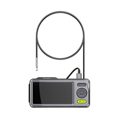 Entdecke den FLEXIBLE 45" RIFLE BORESCOPE mit 5" IPS Bildschirm: 1920x1080 px Auflösung, 45" flexibles Kabel, 6 LEDs und wasserdicht für präzise Inspektionen.