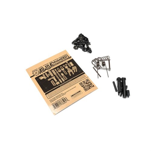 Verbessere deinen AR-10 mit dem Strike Industries Enhanced Lower Parts Kit 🛠️! Enthält alles, was du brauchst, außer Abzug und Hammer.