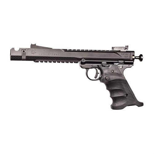 Volquartsen Mamba LLV Competition Upper für Ruger MK IV Pistolen🐍mit 6" Matchlauf, Target Sights und 1/2x28 Gewinde. Leichtes Aluminium-Upper mit Edelstahl Match Barrel.