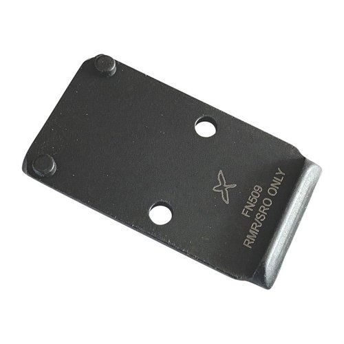 Entdecke die OPTIC MOUNTING PLATE für FN 509! 🛠️ Robuste Stahlplatte, perfekt für RMR/SRO, mit einfacher Montage und Co-Witness. Jetzt kaufen!