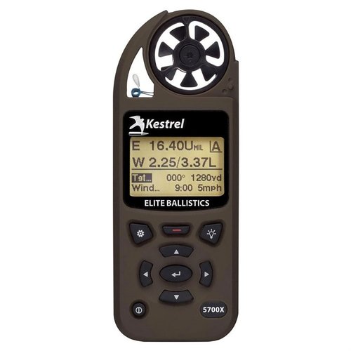 Treffe Langstreckenziele mit dem KESTREL 5700X Elite Wetter Meter 🌦️. Präzise Schusslösungen und Umweltmessungen für dein Abenteuer.