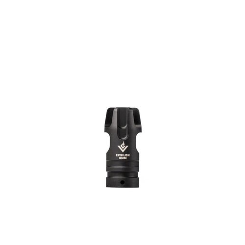 Entdecke den VG6 EPSILON 9mm Mündungsbremsen für AR-15! 🚀 Minimiert Rückstoß und Mündungsblitz für präzise Schüsse. Hol dir jetzt das Upgrade!