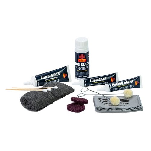 Frische deine Waffe mit dem Shooter's Choice Gun Black Kit auf! 🎯 Einfach anzuwenden und für bis zu 3 Neulackierungen geeignet.