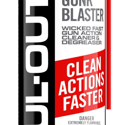 Entferne Fett und Schmutz schnell mit dem FOUL-OUT GUNK BLASTER! 💨 Ideal für Waffenreinigung und schwer zugängliche Bereiche.