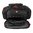 GREY GHOST GEAR RANGE BAG BLACK WITH RED ZIPPER PULLS