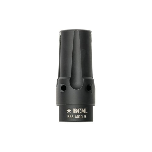 Entdecke den BCMGUNFIGHTER Kompensator Mod 5 für 5.56mm! 🚀 Reduziere Mündungshochlauf und Lärm für deine AR-15. Perfekt für taktische Anwendungen!