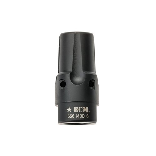 Entdecke den BCMGUNFIGHTER Kompensator Mod 6 für deine AR-15! 🔥 Reduziert Mündungsauftrieb und Lärm – ideal für taktische Anwendungen!