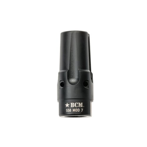 Entdecke den BCMGUNFIGHTER Kompensator Mod 7 für 5.56mm! 🔥 Reduziert Mündungsantrieb und Lärm, perfekt für dein Arsenal.