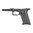 LONE WOLF DIST. TWL LARGE/LARGE NON-TEXTURED FRAME BARE BLACK