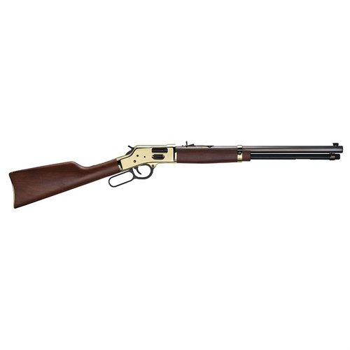 Entdecke das BIG BOY BRASS 357 MAGNUM/38 SPECIAL Gewehr von Henry! ✨ Perfekt für Großwildjäger und Cowboy-Fans mit Stil und Präzision.