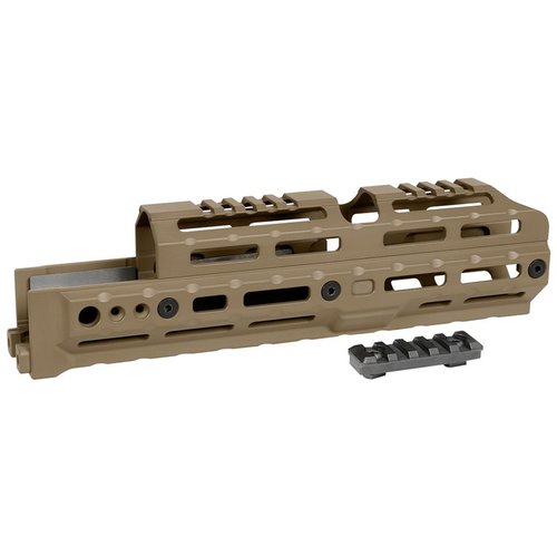 Entdecke die AK Alpha Series 10" M-LOK Handguard von Midwest Industries! 🔥 Perfekte Anpassbarkeit für deine AKM-Feuerwaffe. Lebenslange Garantie!