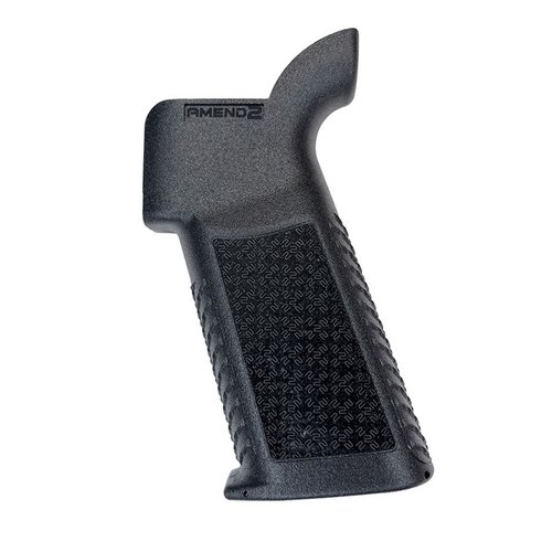 Entdecke den Amend2 Enhanced Pistol Grip in Schwarz! 🖤 Bietet aggressive Textur und schlankes Design für besseres Waffenhandling.