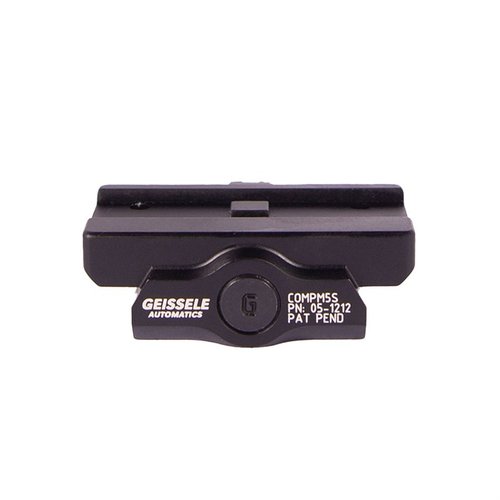 Entdecke die SUPER PRECISION Aimpoint CompM5s Optikmontage von Geissele! 🛠️ Robuste Aluminium-Konstruktion für präzise Zielgenauigkeit.
