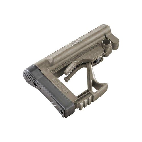 Entdecke die Luth-AR MBA-5 Schulterstütze in Flat Dark Earth! 🛠️ Leicht, verstellbar und ideal für dein AR-15. Hol sie dir jetzt!