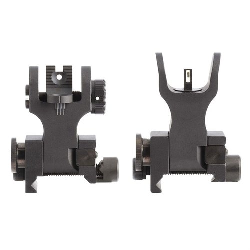 Entdecke die AR-15 Tritium Flip-Up Backup Iron Sights 🔭 von XS SIGHT SYSTEMS für präzises Zielen bei jedem Licht. Perfekt für CQB-Situationen!