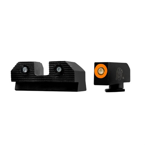 Erlebe die R3D 2.0 Nachtsichtvisiere für Glock! ✨ Helles und starkes Visier-Set für präzises Schießen bei jedem Licht. Einfach zu installieren!