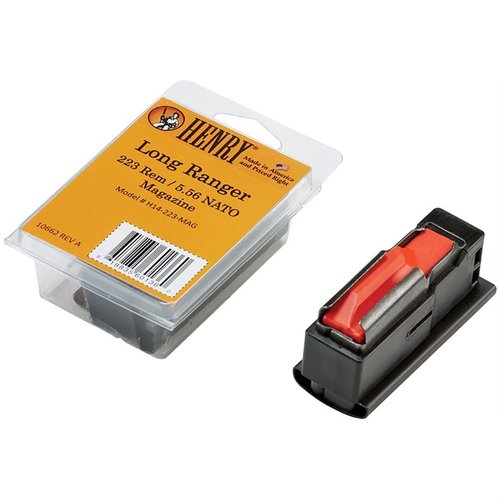 Hol dir das 5-Schuss-Magazin für die Henry Long Ranger im Kaliber 223 Remington/5.56 NATO! 🛠️ Ideal als Ersatz oder Reserve.