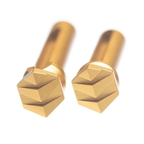 Entdecke die verbesserten Takedown-Pins für AR-15 von Tyrant Designs! 🔧 Leicht, robust und werkzeuglos installierbar – perfekt für dein AR-15!