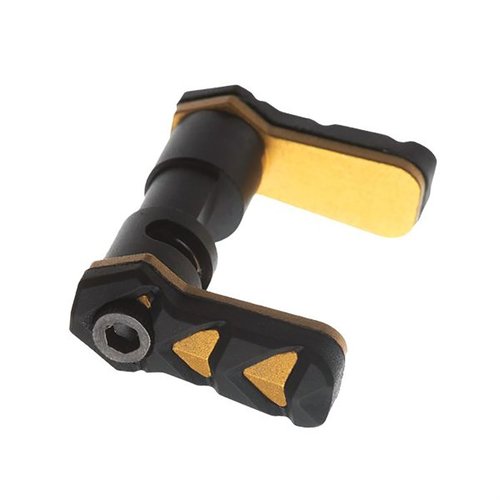Ersetze deinen mil-spec Sicherheitsschalter mit dem NEXGEN 45/90 Ambidextrous Safety Selector für AR-15. 💪 Perfekt für alle Schützen!