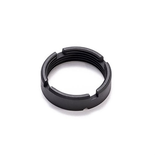 Upgrade deinen Karabiner mit dem JP-SPEC Castle Nut 🛠️. Elegantes Design ohne scharfe Kanten für ein stilvolles Schaft-Upgrade!
