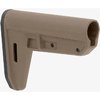 Der MOE TR MIL-SPEC Carbine Stock ist leicht, einfach zu installieren und anzupassen, mit einem innovativen Trigger Release und M-LOK Slots für Sling-Befestigungen.