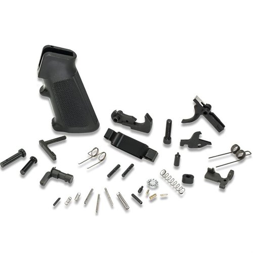 Baue deinen AR-15 mit dem kompletten LOWER PARTS KIT von KAK! 🛠️ Alle Teile sind mil-spec und 100% in den USA hergestellt.