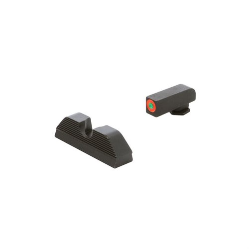 Verbessere deine Zielerfassung mit dem AMERIGLO® Protector Sight Set für Glock® Gen 1-4. ✨ Ideal für persönliche Verteidigung!