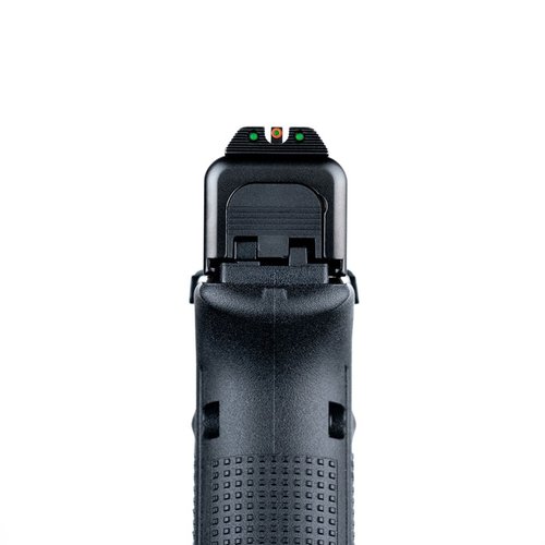 Verbessere deine Zielerfassung mit dem AGENT Tritium Nachtsicht-Set für Glock®! ✨ Ideal für Polizei und Schützen, jetzt bei Brownells!