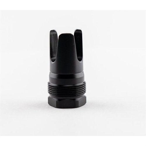 Der FHD Flash Hider bietet eine robuste Black Nitride Oberfläche, ist mit Atlas und Plan B kompatibel und sorgt für eine enge Abdichtung durch korrektes Anziehen.