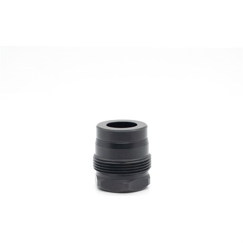 Der MINI MUZZLE BRAKE bietet eine robuste 17-4 PH H900 Konstruktion, ist kompatibel mit Atlas und Plan B, und hat eine langlebige Black Nitride Oberfläche.
