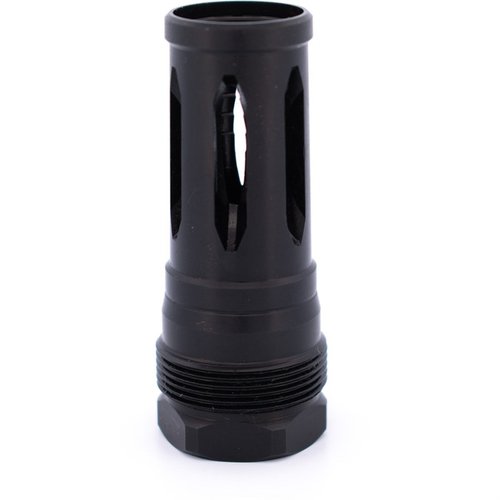 Der R2 Flash Hider bietet eine perfekte Passform für Plan B-Montagen, hat eine robuste Black Nitride-Beschichtung und sorgt für eine enge Abdichtung bei optimalem Drehmoment.