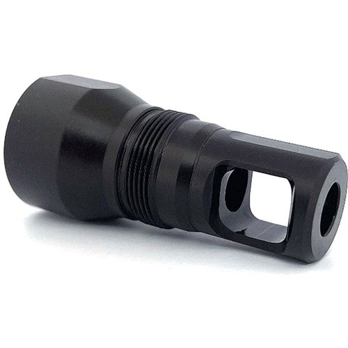 Der BLYAT Muzzle Brake bietet eine schwarze Nitride-Oberfläche, ist kompatibel mit Atlas-Adaptern und löst häufige AK-Ausrichtungsprobleme.