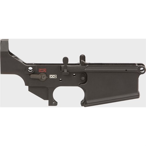 Der MARS-H Stripped Lower Receiver von LMT bietet ergonomische, beidhändige Bedienelemente und ist kompatibel mit .260 Remington, 6.5 Creedmoor und 7.62 NATO.