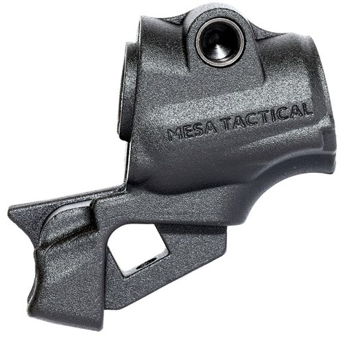 Der LEO Gen II Telescoping Stock Adapter für Mossberg 500/590A1/MAV 88 ermöglicht die Montage von AR-15 Schulterstützen für bessere Kontrolle und Komfort.
