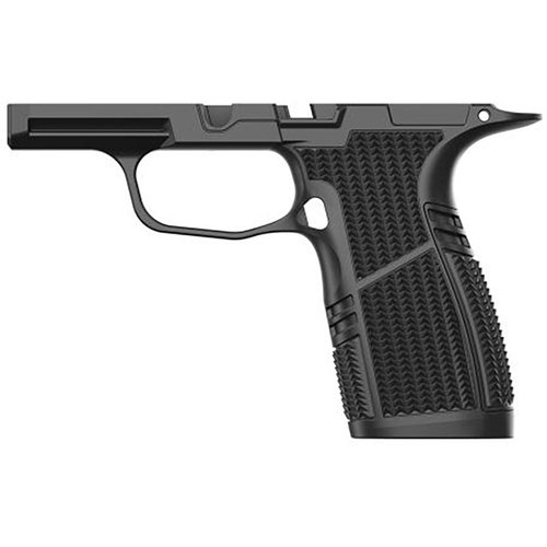 Das Snub Nose Grip Modul für die SIG SAUER P365 bietet ergonomischen Komfort, hohe Haltbarkeit und passt perfekt in bestehende Holster.