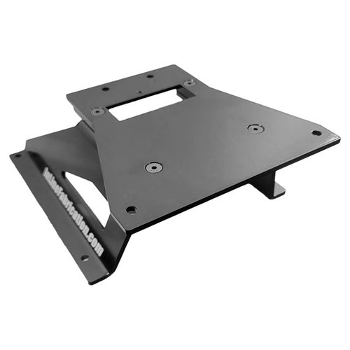 Der 4" Micro Quick Change Ultramount bietet robuste 3/16" Stahlkonstruktion, ist nur 4" hoch und ermöglicht schnellen Wechsel von Top Plates. Beine inklusive!