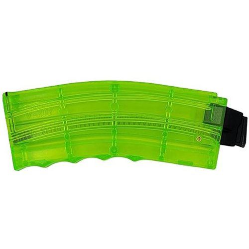 Das V208 AR-15 22 Long Rifle Magazin bietet eine anpassbare Feedhöhe mit acht Schnellwechsel-Einsätzen und ist kompatibel mit vielen .22 Rimfire Plattformen.