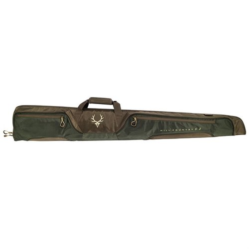 Die HILL COUNTRY II Shotgun Case bietet extrem robustes 1680D Material, dichte Innenpolsterung und viel Stauraum mit 2 großen Fronttaschen für deine Jagdausrüstung.