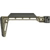 Der MINIMALISTIC SIDE FOLDING STOCK bietet eine robuste Konstruktion aus 4140 Stahl, 5 QD Sling-Anschlüsse und einen komfortablen Polymer-Schaft für maximale Flexibilität.