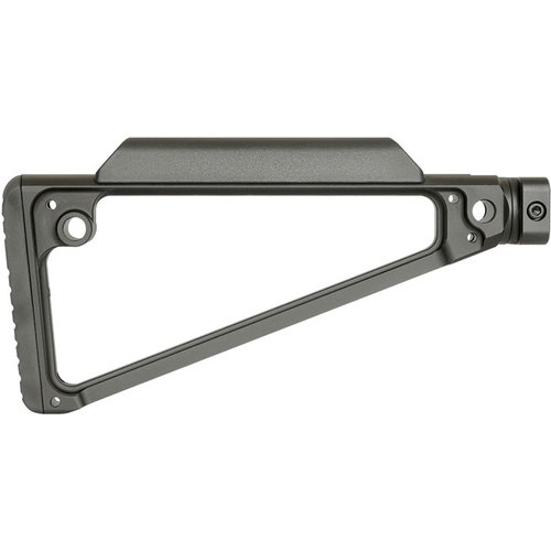 Der TRIANGLE FIXED STOCK bietet eine feste Position, 5 QD Sling-Anschlüsse, eine extrem stabile Konstruktion und zusätzlichen Komfort durch die Polymer-Wangenauflage.