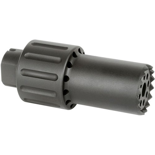 Der ALPHA BLAST DIVERTER leitet den Mündungsblast nach vorne, ist aus 6061 Aluminium gefertigt und wiegt nur 9,8 oz – perfekt für dein Schießerlebnis!