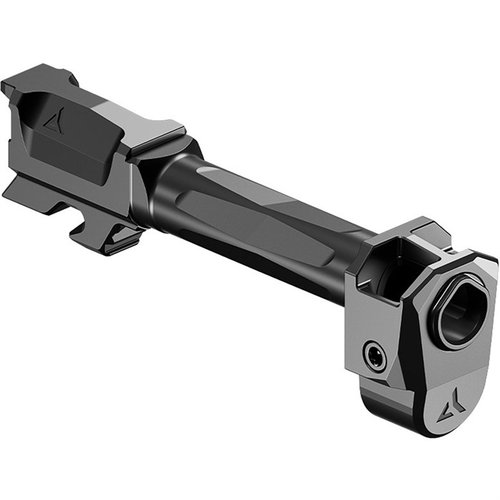 Die AFTERBURNER + RAMJET Kombination für Glock 43 bietet außergewöhnliche Rückstoßreduzierung und Präzision, einfach zu installieren und zu reinigen.