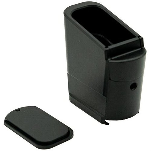 Die Z9 +3 Magazinverlängerung für GLOCK® 43 fügt 3 Schuss hinzu, bietet einfachen Zugang zur Reinigung und kommt mit lebenslanger Garantie – Made in the USA!