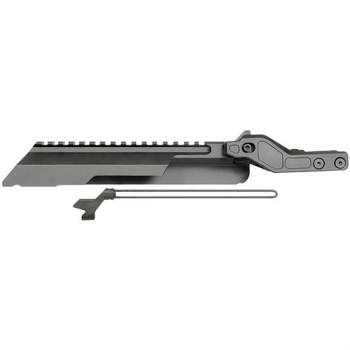Die AK Alpha Series Krink Railed Top Cover bietet eine extrem stabile Montage, einfache Installation ohne Modifikationen und eine integrierte Kimme für optimale Optik.