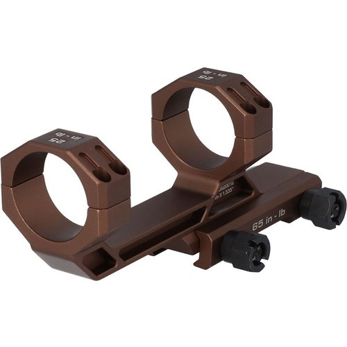 Die ALPHA MSR 1.535" Scope Mount bietet stabile, rostfreie Konstruktion mit 7075-T6 Aluminium, 30mm Durchmesser und SIG SAUER's Infinite Guarantee.