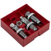 Das PACESETTER 3-Die Set für die .22 ARC bietet alles, was du für präzises Nachladen brauchst: Full Length Sizing Die, Bullet Seating Die und Factory Crimp Die.
