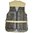 BOB ALLEN FULL MESH SHOOTING VEST KHAKI RH L