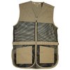 Die BOB ALLEN FULL MESH DUAL PAD SHOOTING VEST bietet leichtes Mesh für optimale Belüftung, verstellbare Seitenlaschen und Taschen für Schrotpatronen.
